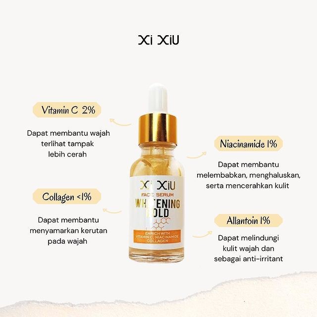 ✨LACIKOSME✨ XI XIU FACE SERUM SERIES - SERUM WAJAH XI XIU BPOM HALAL