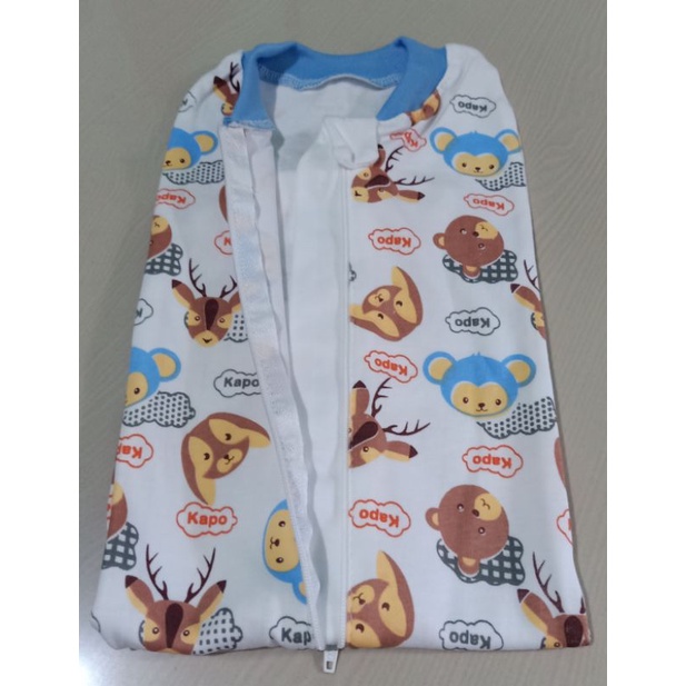 Bedong Bayi Instan Dengan Resleting Motif Bedong Bayi Praktis Halus Motif