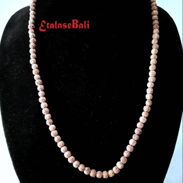 Kalung Etnik Rudraksha Asli Natural