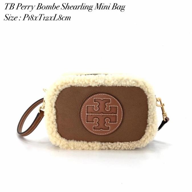 SLING BAG WANITA TB PERRY BOMBE SHEARLING MINI BAG KU6163MH3