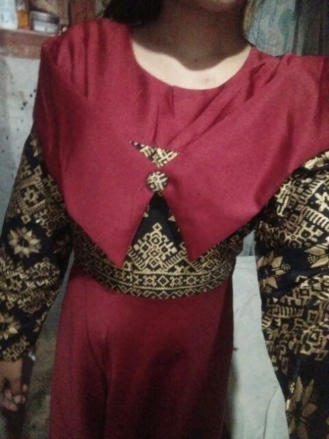 Batik Couple Helisa,sarimbit Gamis Helisa