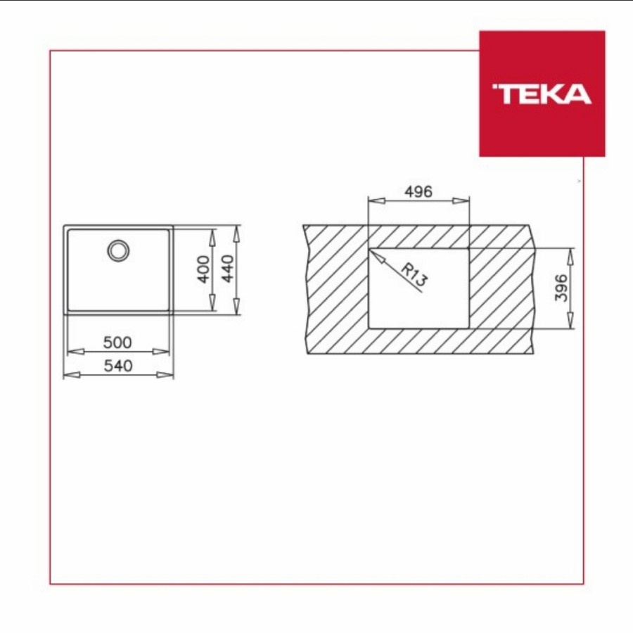 Kitchen Sink Teka BE Linea RS15 50 40 Free Ongkir Area Jabodetabek