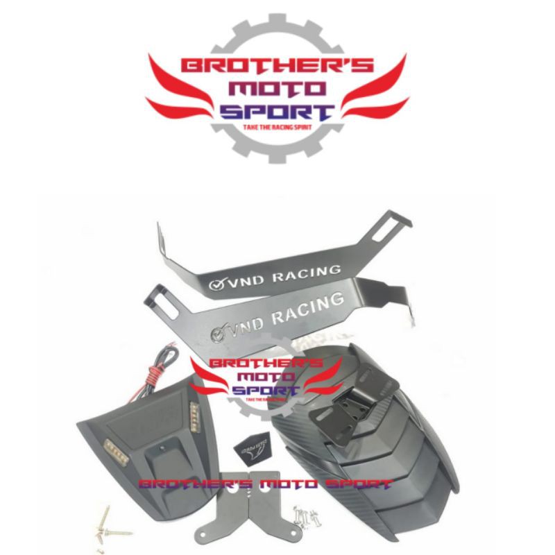 mudguard vnd Z250 fender mhr ninja Z250 selancar Z250 mud guard Z250