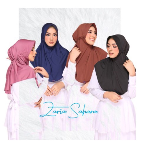 KERUDUNG BERGO TALI BELAKANG ZARIA SAHARA