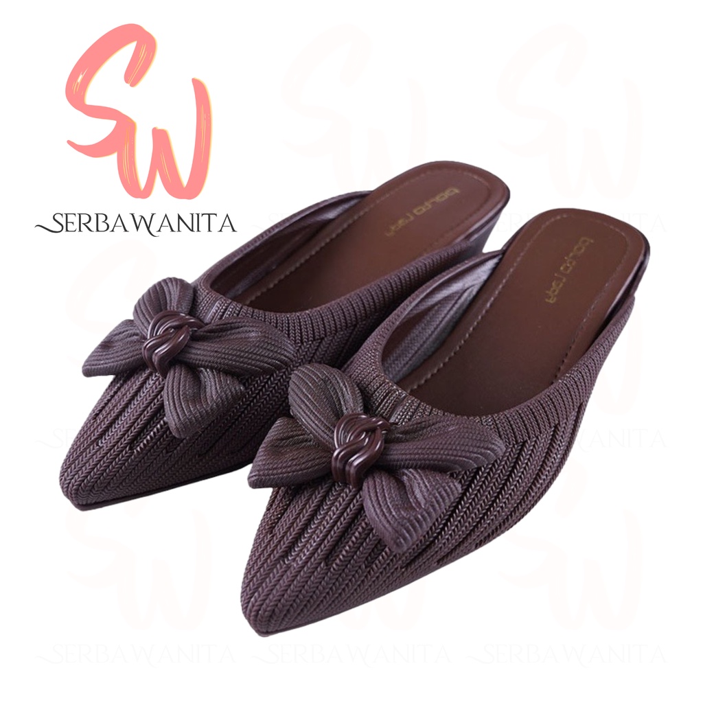 Selop Wedges Wanita Korea Jelly Pita Terbaru Porto DTA-1