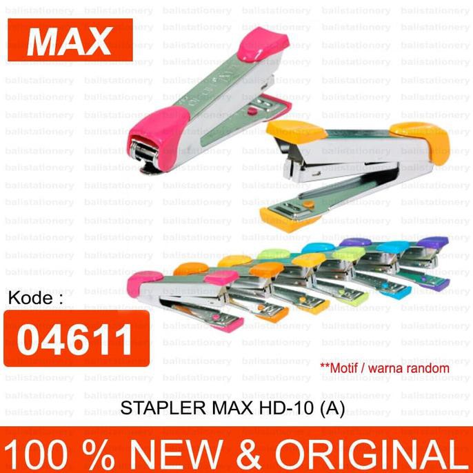 

Kualitas Terbaik] Stapler / Staples Max Hd-10 (A)