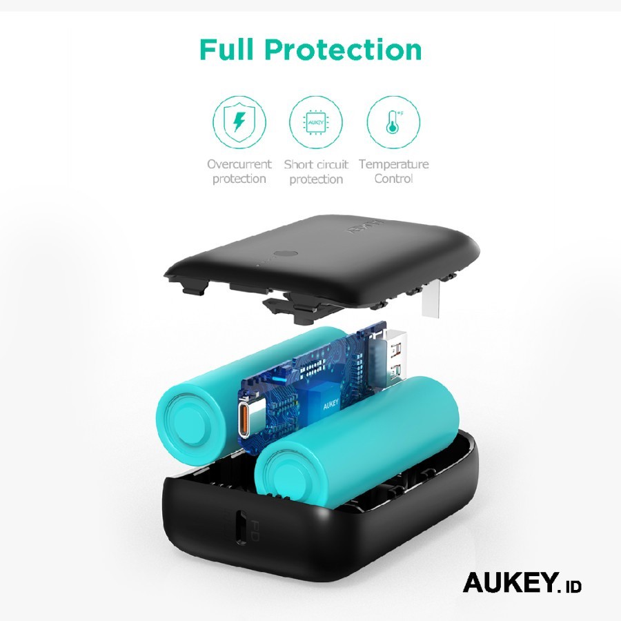 AUKEY PB-N83S - BASIX MINI 20W - 10000mAh Ultra-Compact Powerbank