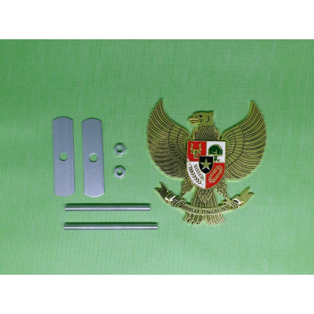 Logo / Emblem Grill & Plat Nomor Mobil Garuda Pancasila mobil alphard