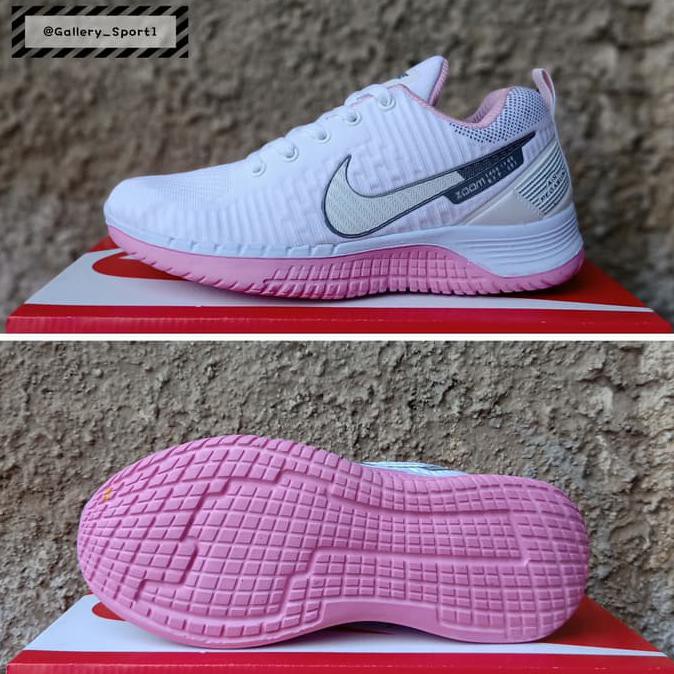 Kualitas Terbaik SEPATU NIKE ZOOM PEGASUS EXP SNEAKER RUNNING CASUAL WANITA AEROBIC NEW - PUTIH