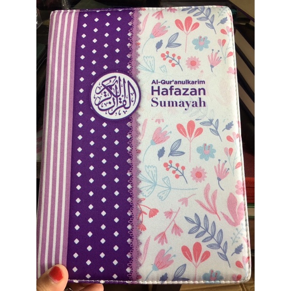 Alquran Cover Flowers Cantik Lembut Color Full Untuk wanita