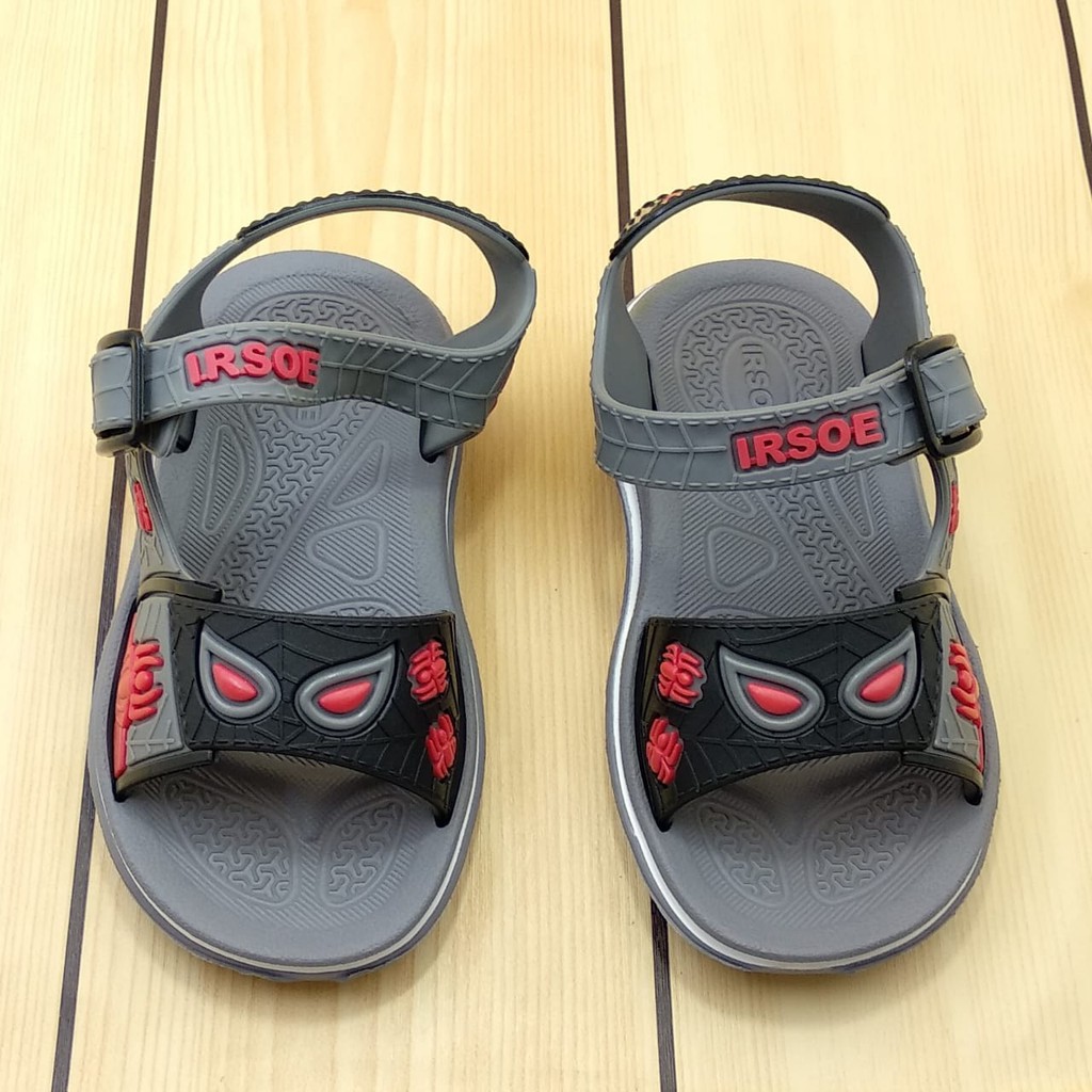 Sandal Anak Laki Usia 2 3 4 5 Tahun Tali Karet - Sendal Anak Cowok Motif Size 25 - 30 Karet Anti Licin
