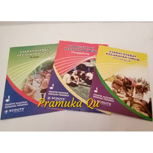 

Buku Syarat Kecakapan Umum Pramuka HVS