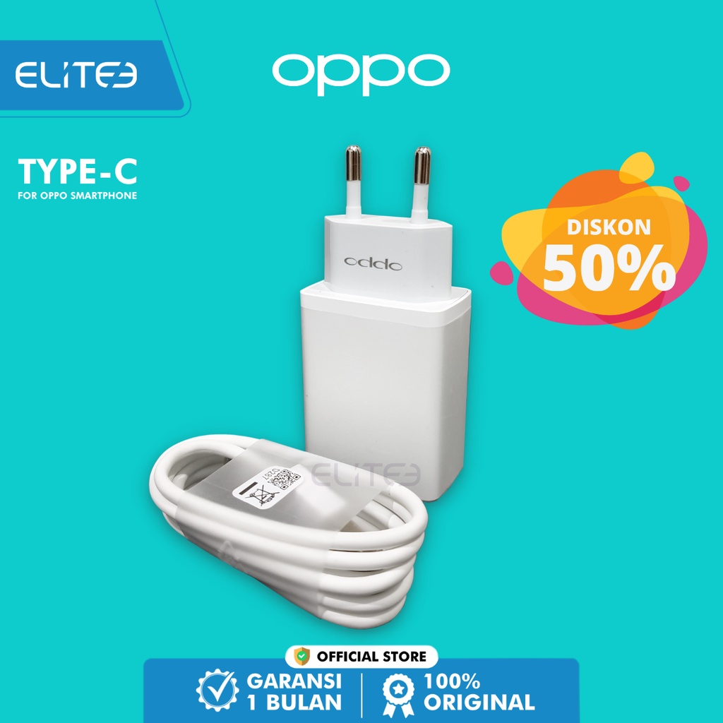 Charger Oppo Type C Fast Charging