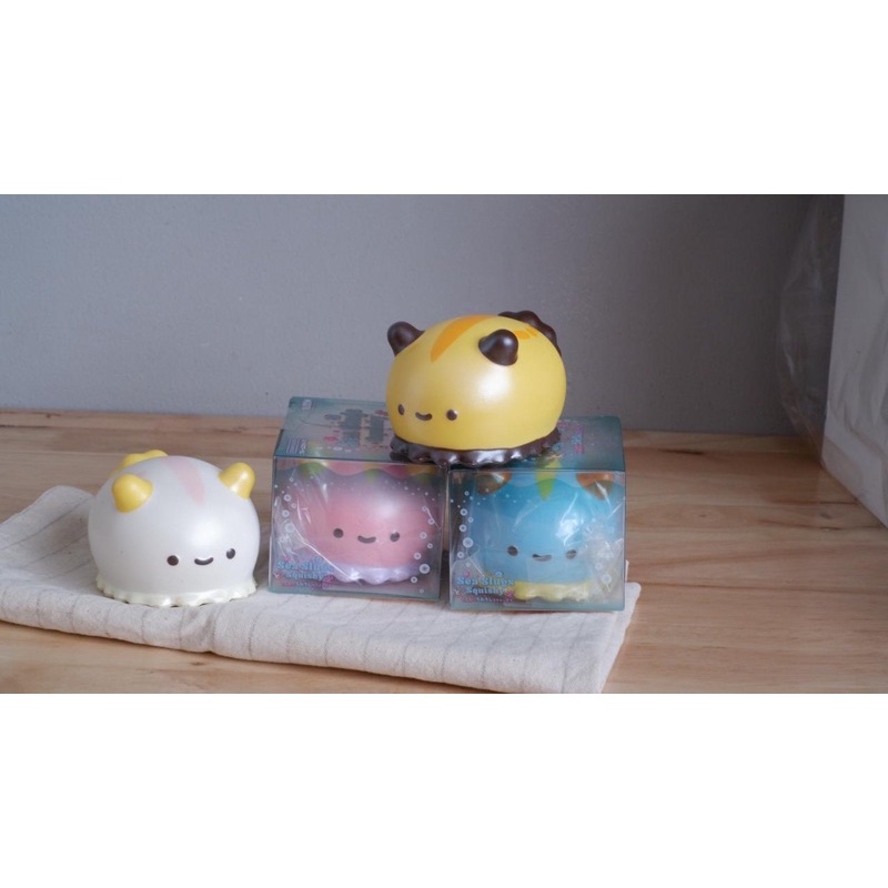 PROMO SQUISHY LICENSED SEA SLUGS BY IBLOOM ORIGINAL JAPAN