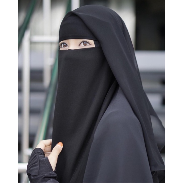 Niqab Bandana Niqab Cadar Niqab Yaman Cadar Yaman Purdah Niqob Cadar Niqob Yaman Polos Shopee