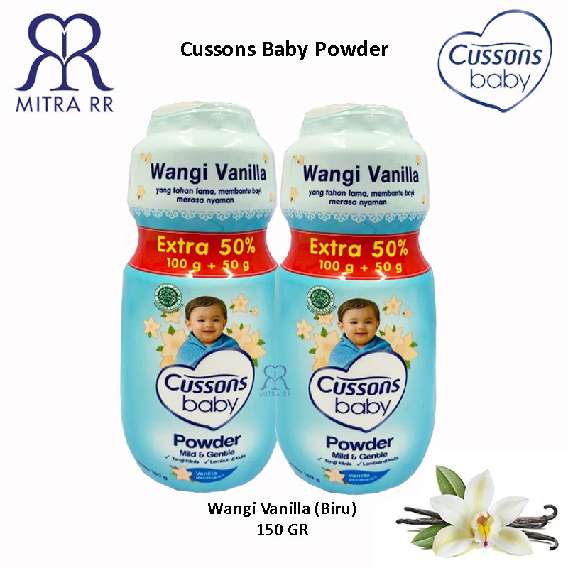 Cussons Baby Powder 75 gr/150 gr Bedak Bayi Tabur Cussons Baby