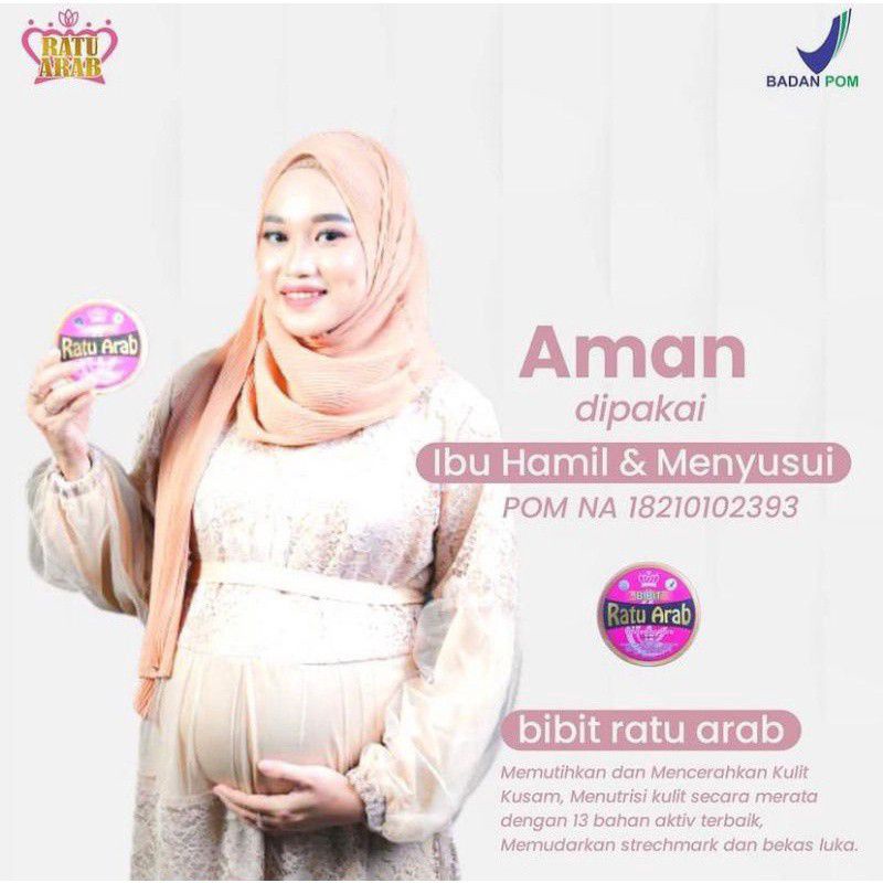 BIBIT RATU ARAB ORIGINALKEMASAN BARU BPOM LOTION PEMUTIH