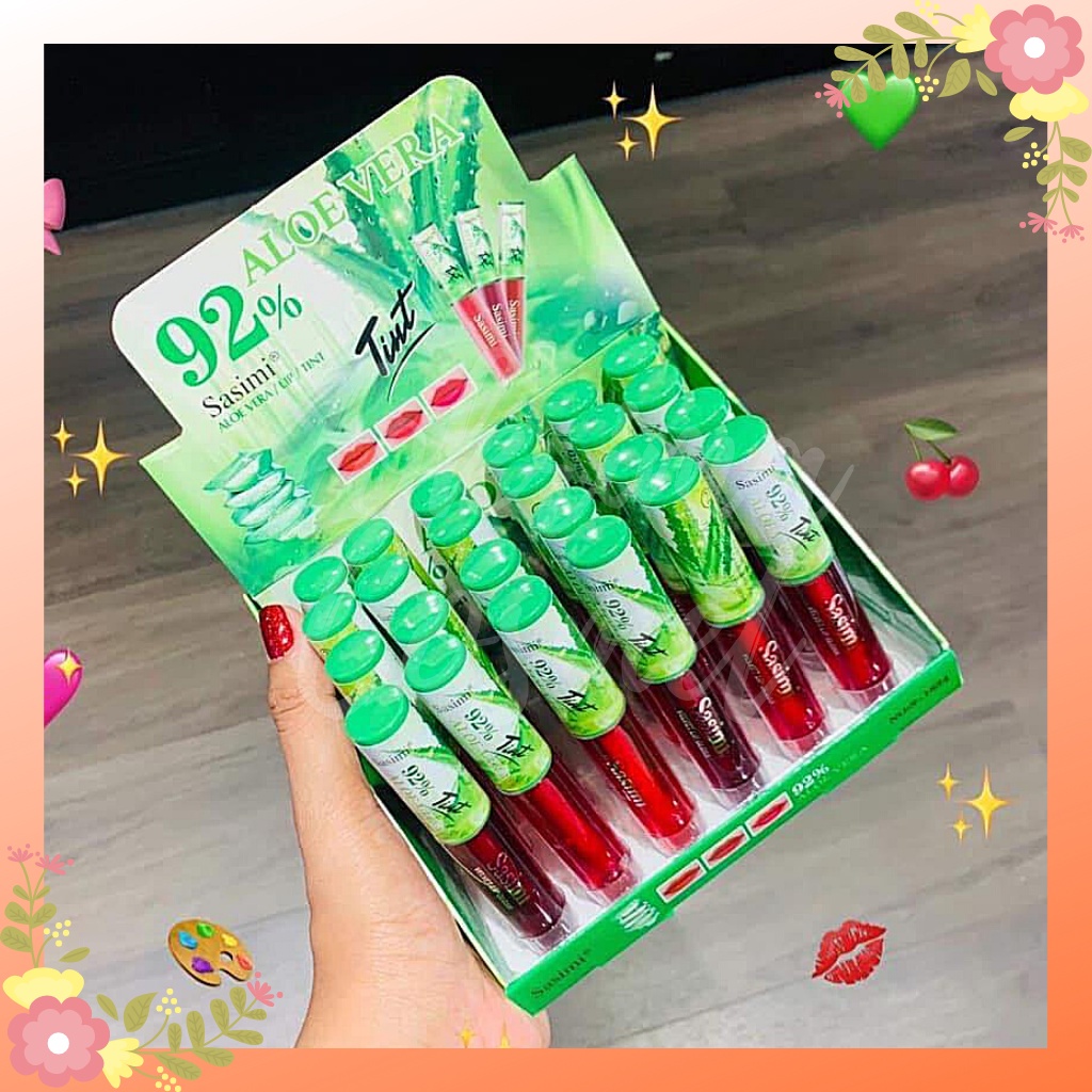 [Lusinan] Liptint Aloevera 92% Original