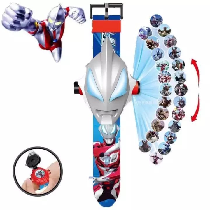 Super Murah JAM TANGAN ANAK LAKI LAKI ULTRAMAN ULTRAMEN DIGITAL PROYEKTOR JUMBO