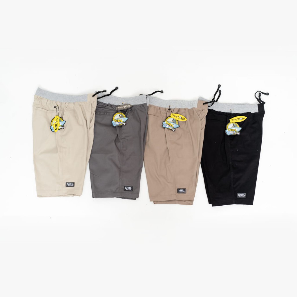 CELANA PENDEK KEKINIAN CELANA PENDEK CHINO PANTS  CELANA PENDEK RIP PINGGANG KARET CELANA PENDEK DIS