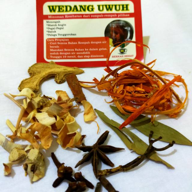 

Wedang Uwuh 12 Rempah-rempah Celup Premium Original khas Sragen Solo Jahe Komplit Gula Batu Murah