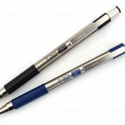 

Eklusif Zebra F 301 Pen Pulpen Stainless Steel Berkualitas