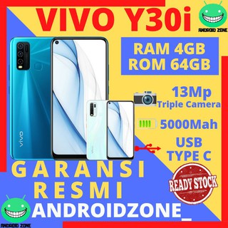 VIVO Y30 RAM 6GB INTERNAL 128GB GARANSI RESMI HP VIVO Y30i