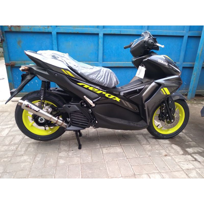 Knalpot All New Aerox type M3 Monster 3 Shijiro Racing Original