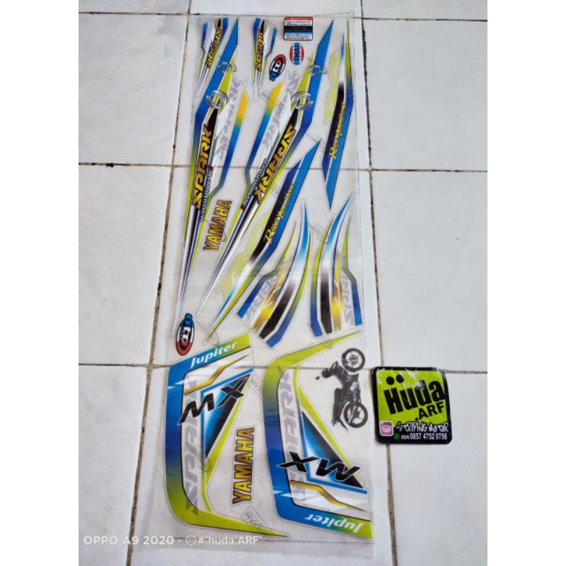 stiker transparan old jupiter mx
