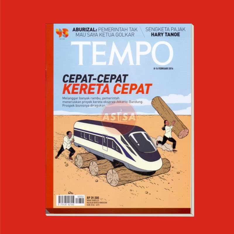 Majalah Tempo Edisi Cepat-Cepat Kereta Cepat