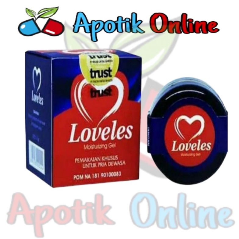 100% ORIGINAL Loveles Mousturizing Gel Obat Kuat Oles Asli Produksi Trust Sangat Bagus Buat ML