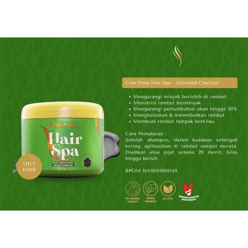 Cute Press Hair Spa Smooth Series 250gr
