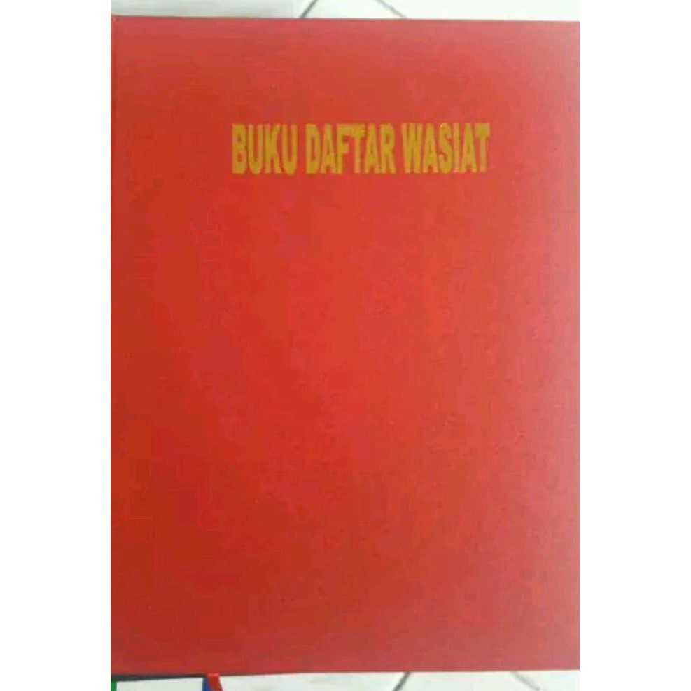 Buku daftar Wasiat Notaris&PPAT