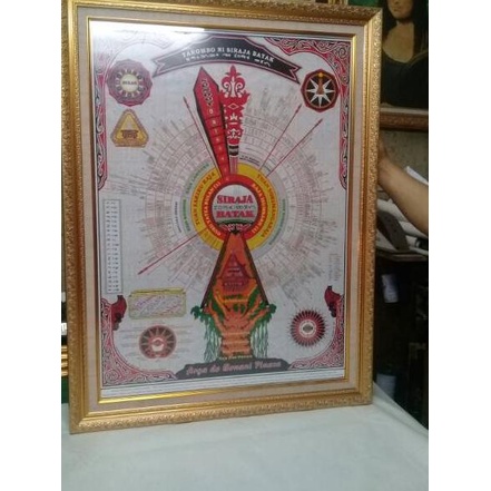 YKUT Hiasan Dinding Poster TAROMBO Si Raja Batak lengkap semua Marga Diskon 2020