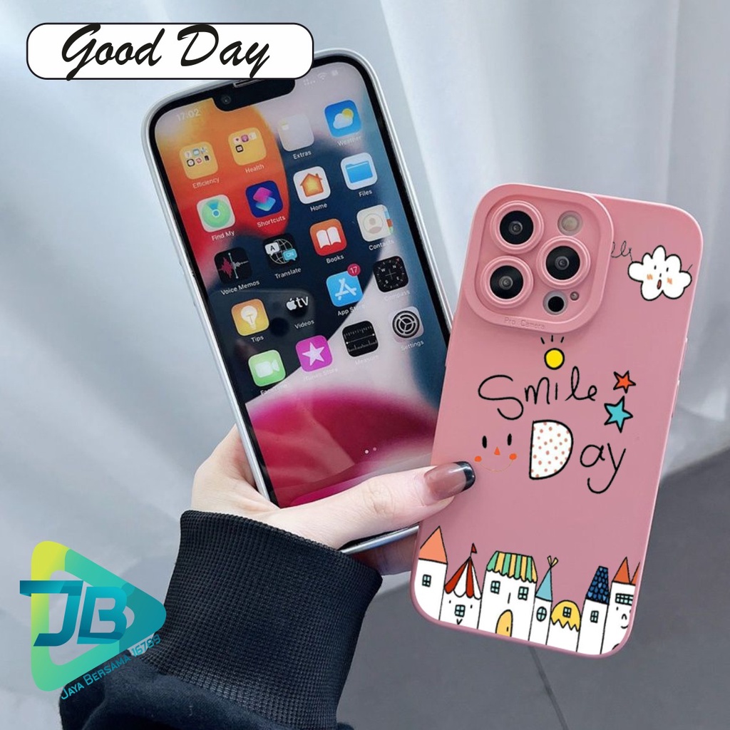 SOFTCASE CASE SILIKON PROCAMERA GOOD DAY OPPO VIVO SAMSUNG REALME XIAOMI IPHONE INFINIX ALL TYPE JB5662