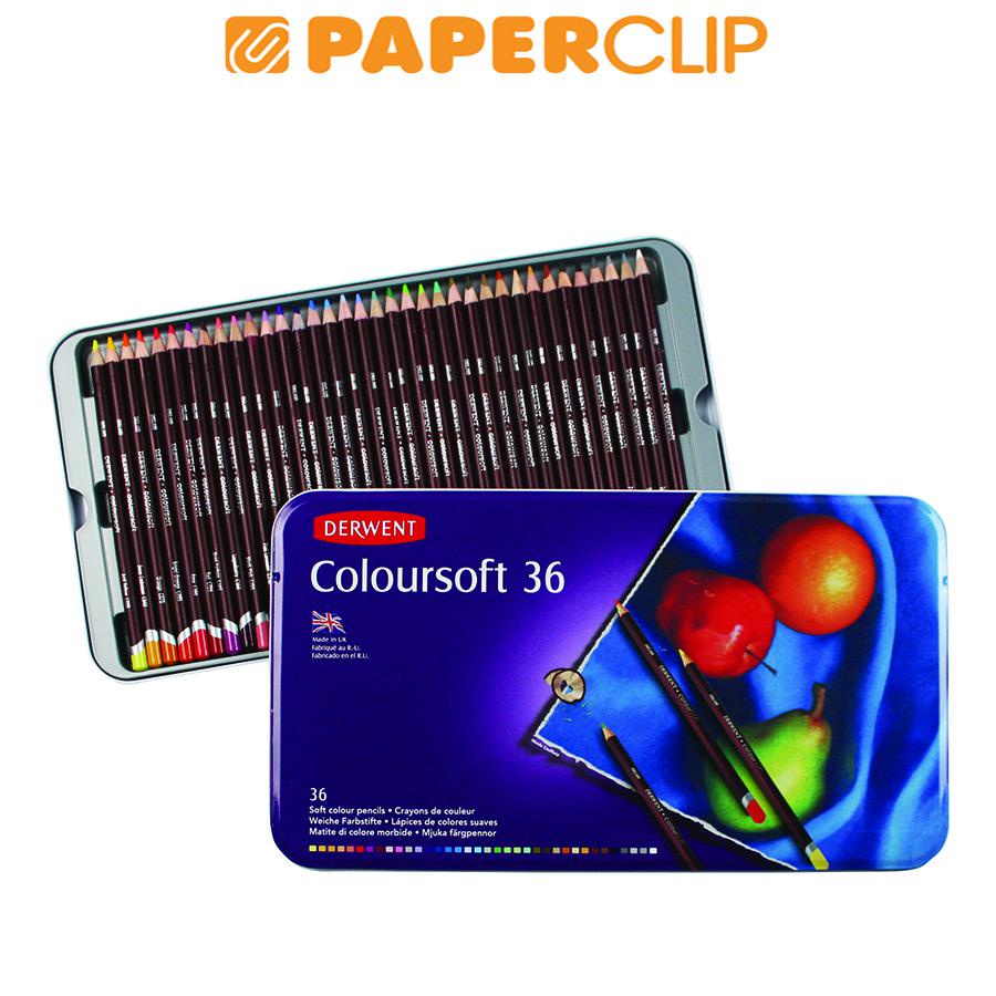 

PENSIL WARNA DERWENT SET COLOURSOFT 36 COLOR 0701028DW