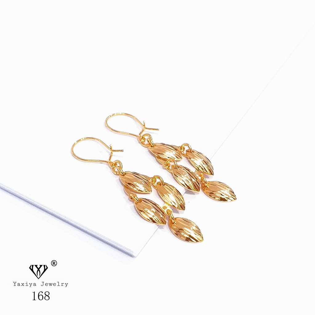 

Anting Permata Lapis emas Perhiasan imitasi gold 168