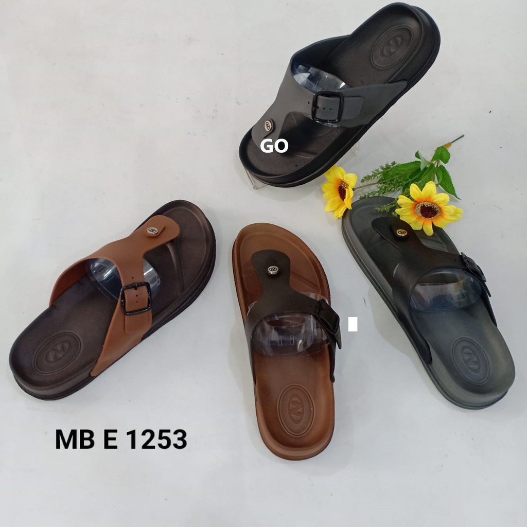 gos NEW ERA MB E1253/MB E71253 &amp; ATT PSJ 4106 Sandal Karet Sintetis Pria 39/43