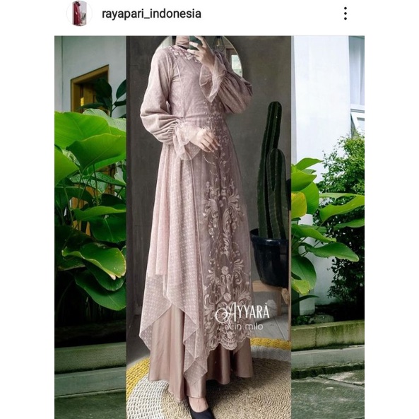 AYYARA DRESS New (bkn preloved)  BY RAYAPARI INDONESIA