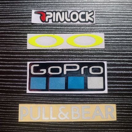 Stiker helm sticker pinlock GoPro pull&amp;bear helmet visor emergency safety concept