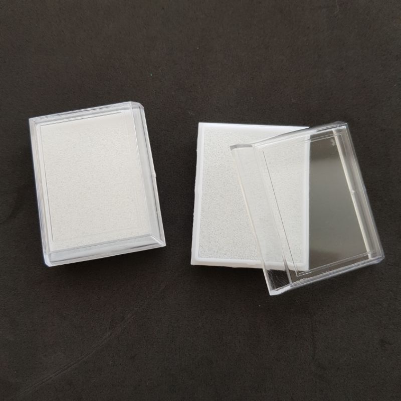 

isi 12pcs - Kotak acrylic / kotak souvenir rosario 5.6x4.3cm