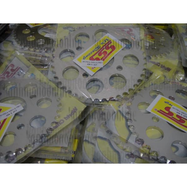 Gear Sss (Belakang) 428:Megapro,Nmp,Cb150R,Cbr150,Tiger:Size 41-45T