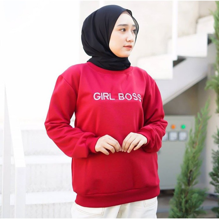 Sweater Wanita Bandung Murah Berkualitas-Girl Boss