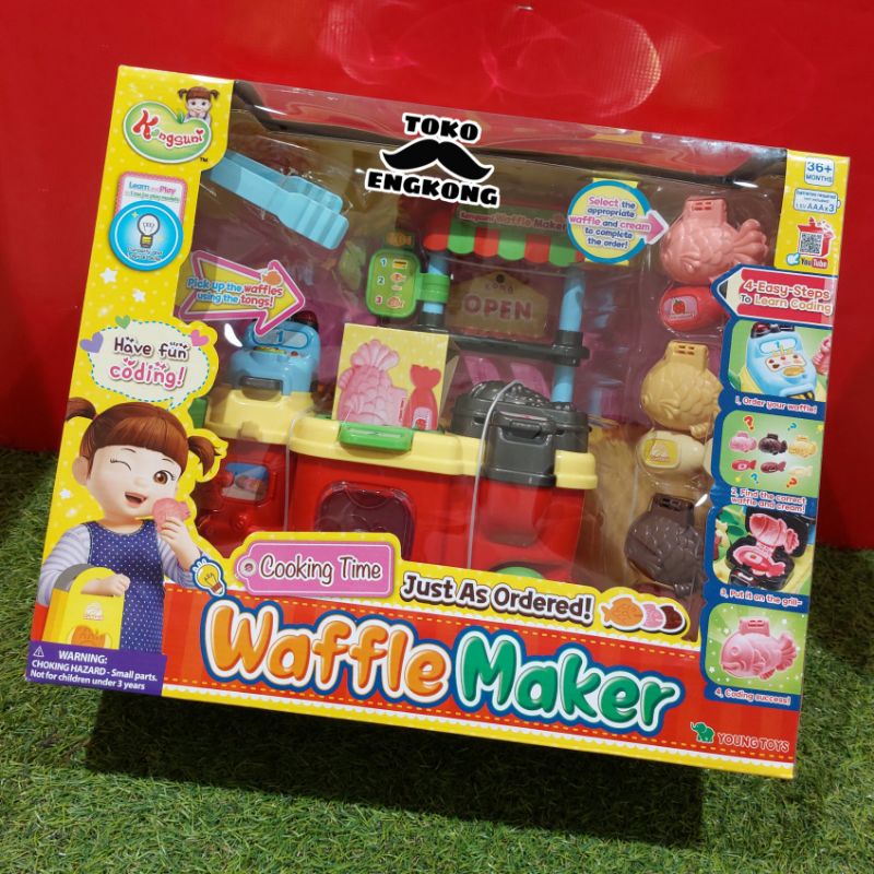 KONGSUNI WAFFLE MAKER MAINAN