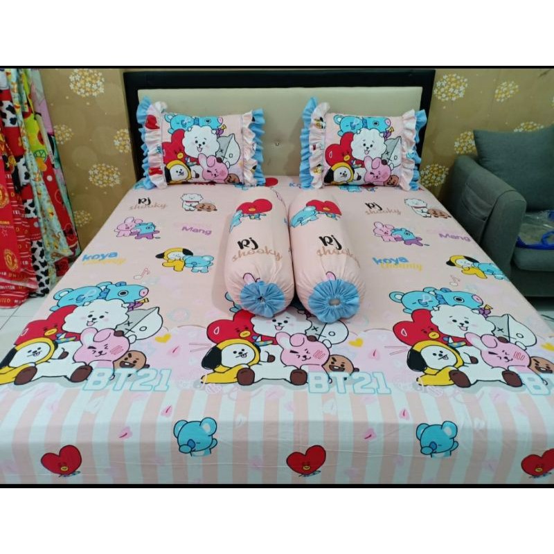 sprei motif anak / sprei karakter / sprei karet / sprei anak