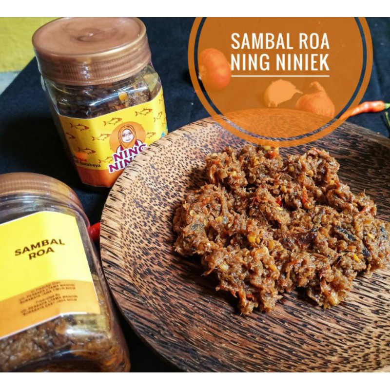 

Sambal Ikan Roa (Sambel Roa Asap) Pedas Ning Niniek