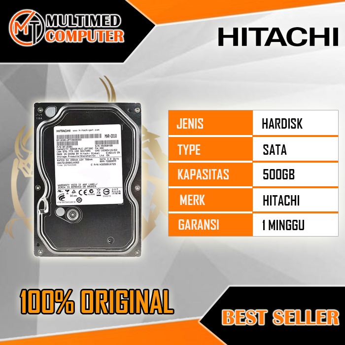 Hard Disk Hardisk HDD Internal PC 3,5&quot; 500GB Sata Campur Second