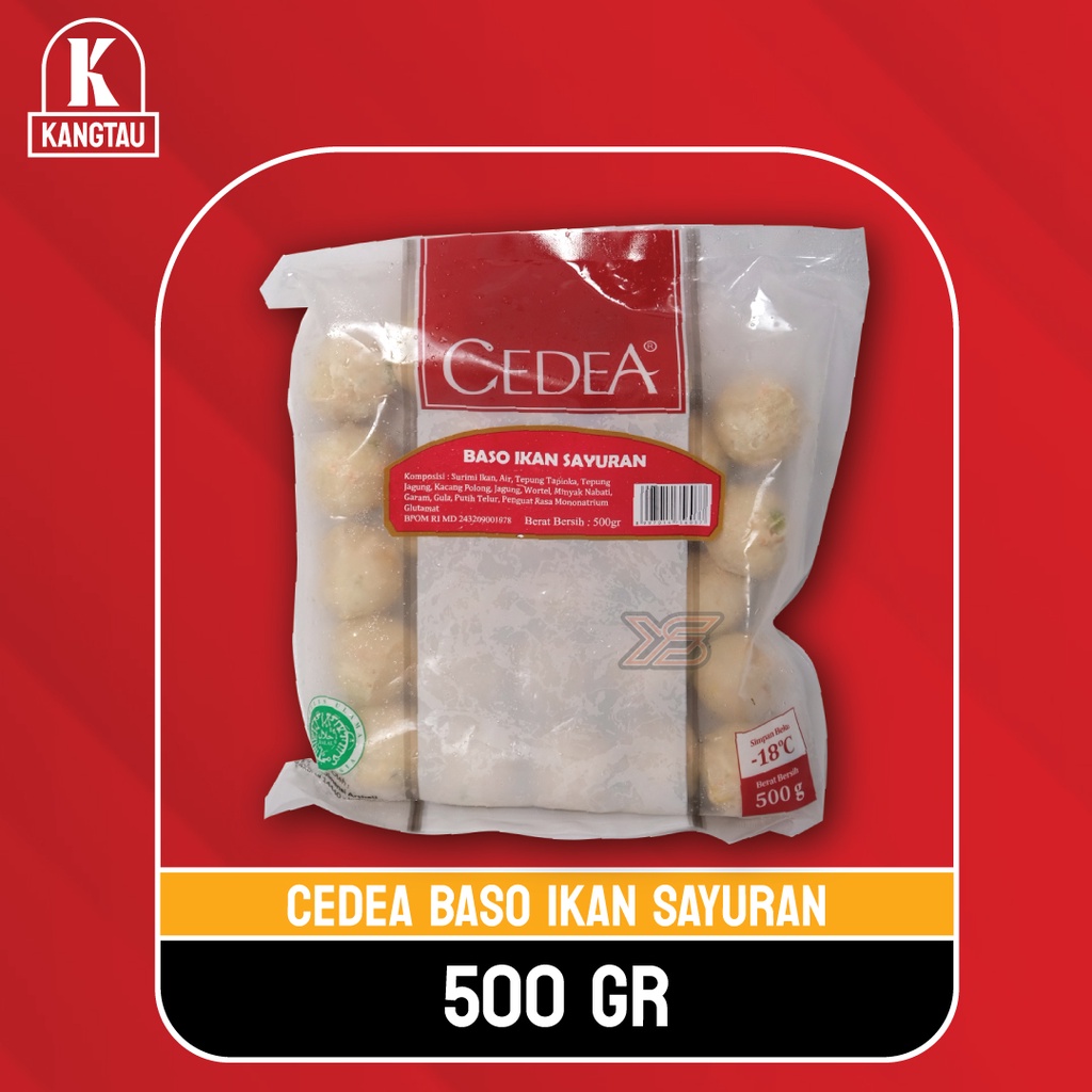 Jual Cedea Baso Ikan Sayuran 500 Gr Shopee Indonesia