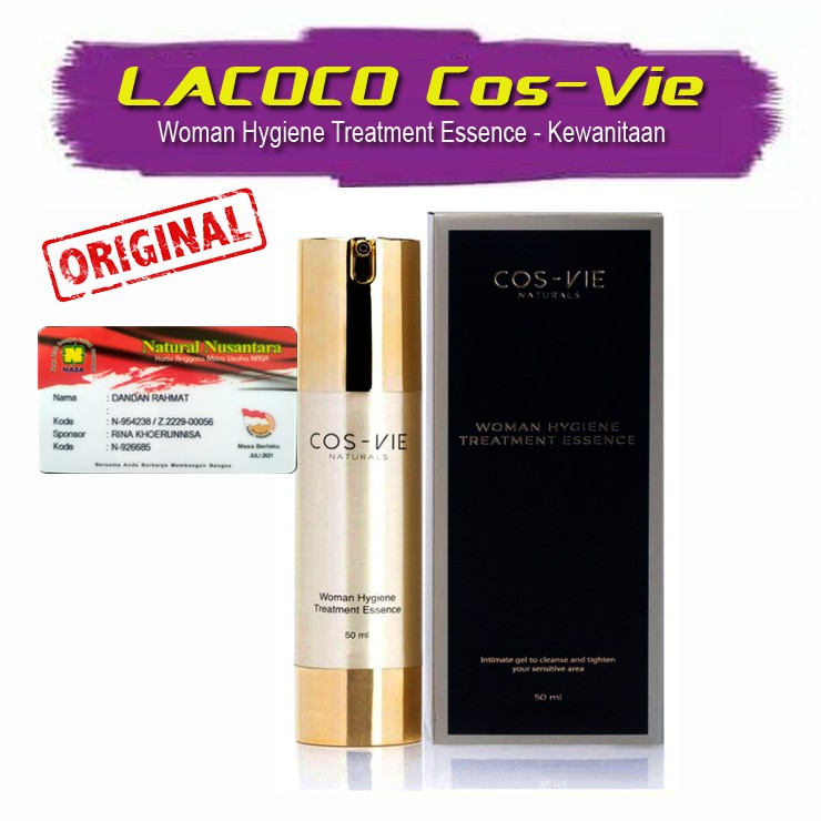100% ORIGINAL - LACOCO COS-VIE WOMAN HYGIENE TREATMENT - LACOCO COS VIE - LACOCO - NASA
