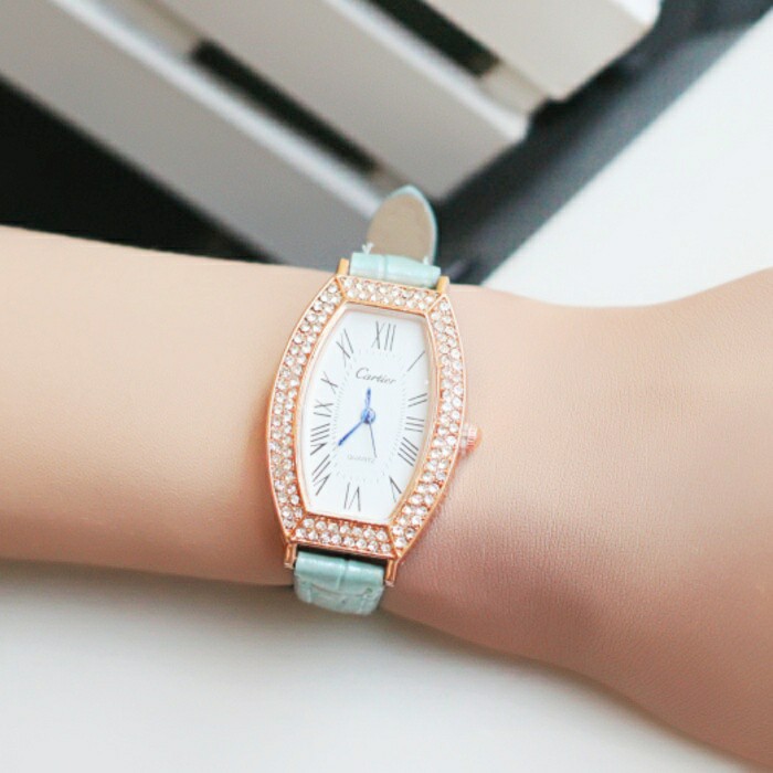 jam tangan wanita cartier murah / jtr 1148 tosca
